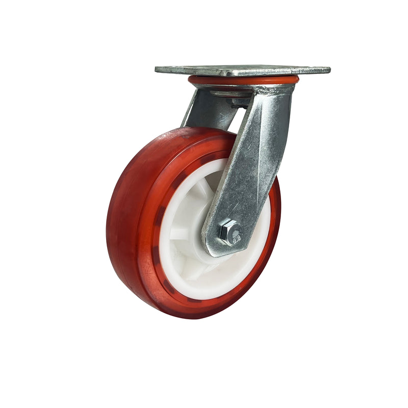Heavy Duty Bright Red PP Caster