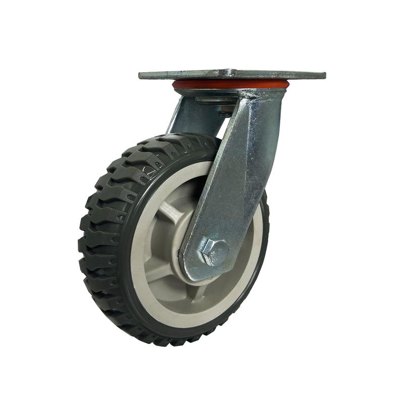 Heavy Duty Grey Treaded Caster