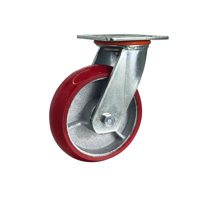 Heavy Duty Korean-Type Iron-Core PU Caster