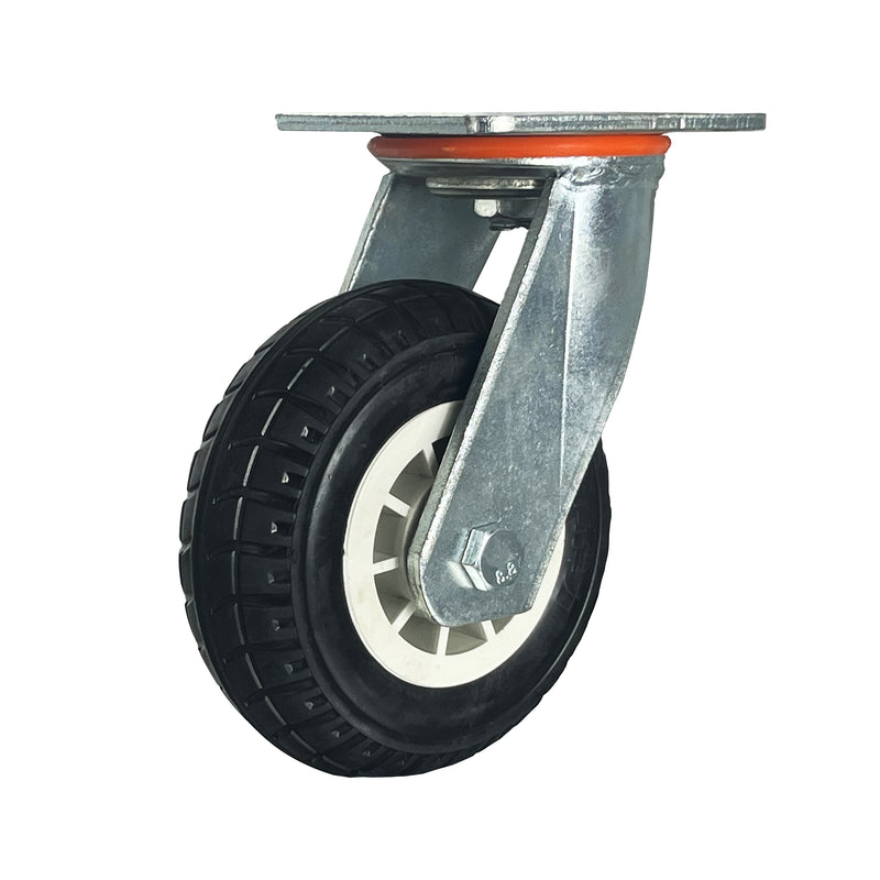 Heavy Duty Black Rubber Caster