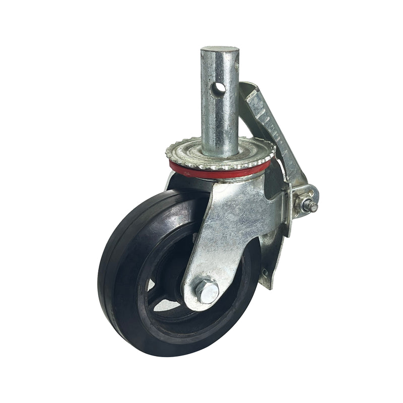 Integral Iron-Core Rubber Wheel Caster