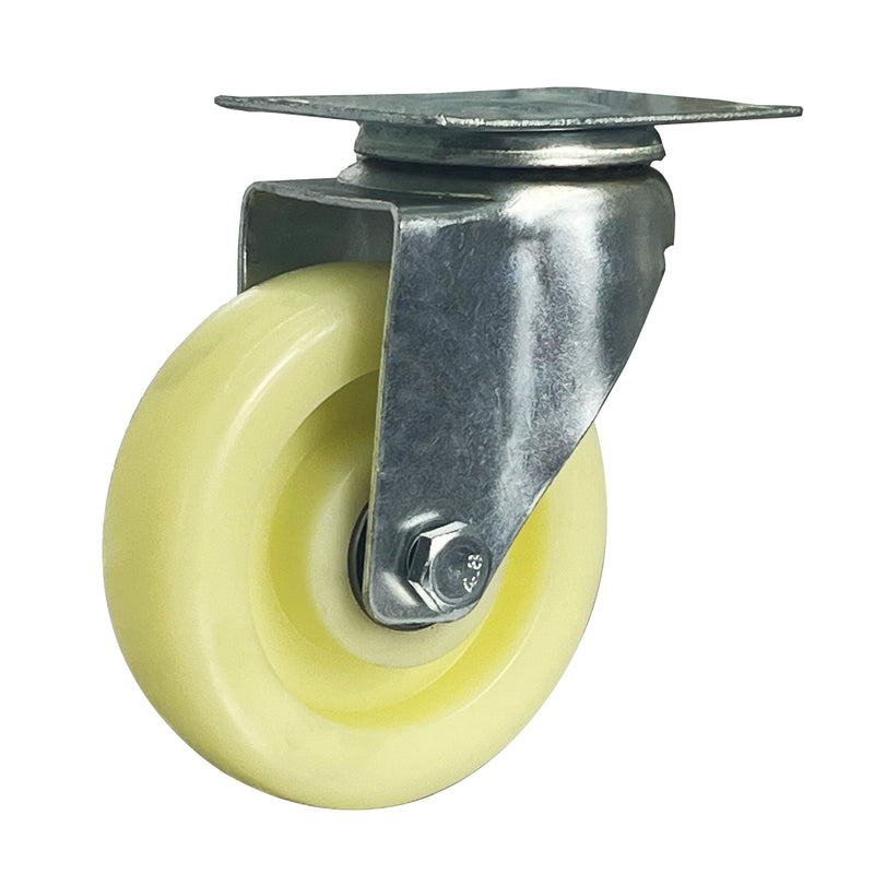 Light Duty White Solid-Wheel Caster