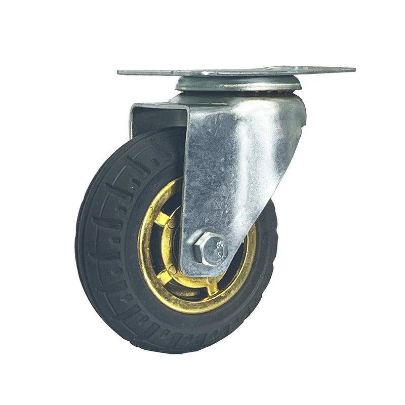 Light Duty Gold-Core Rubber Caster
