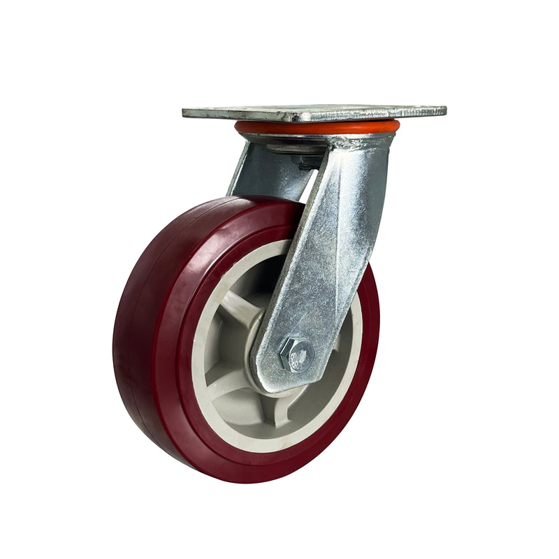 Heavy Duty Burgundy PP Caster