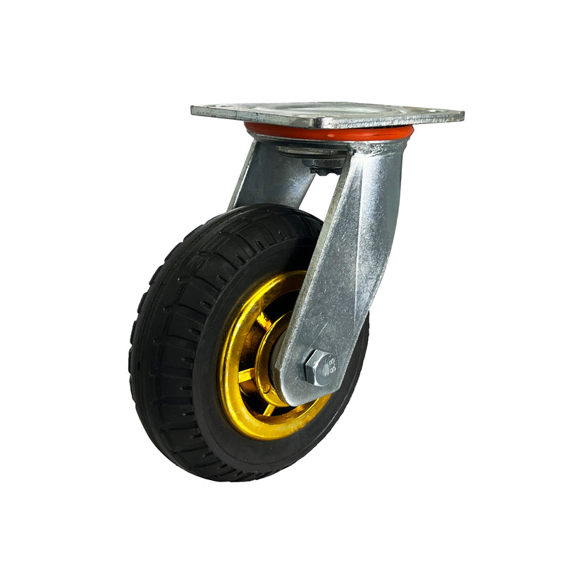 Heavy Duty Gold-Core Rubber Caster